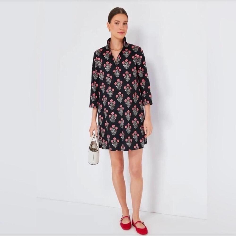 Tuckernuck large Black Dahlia Megan Dress, minor wash wear